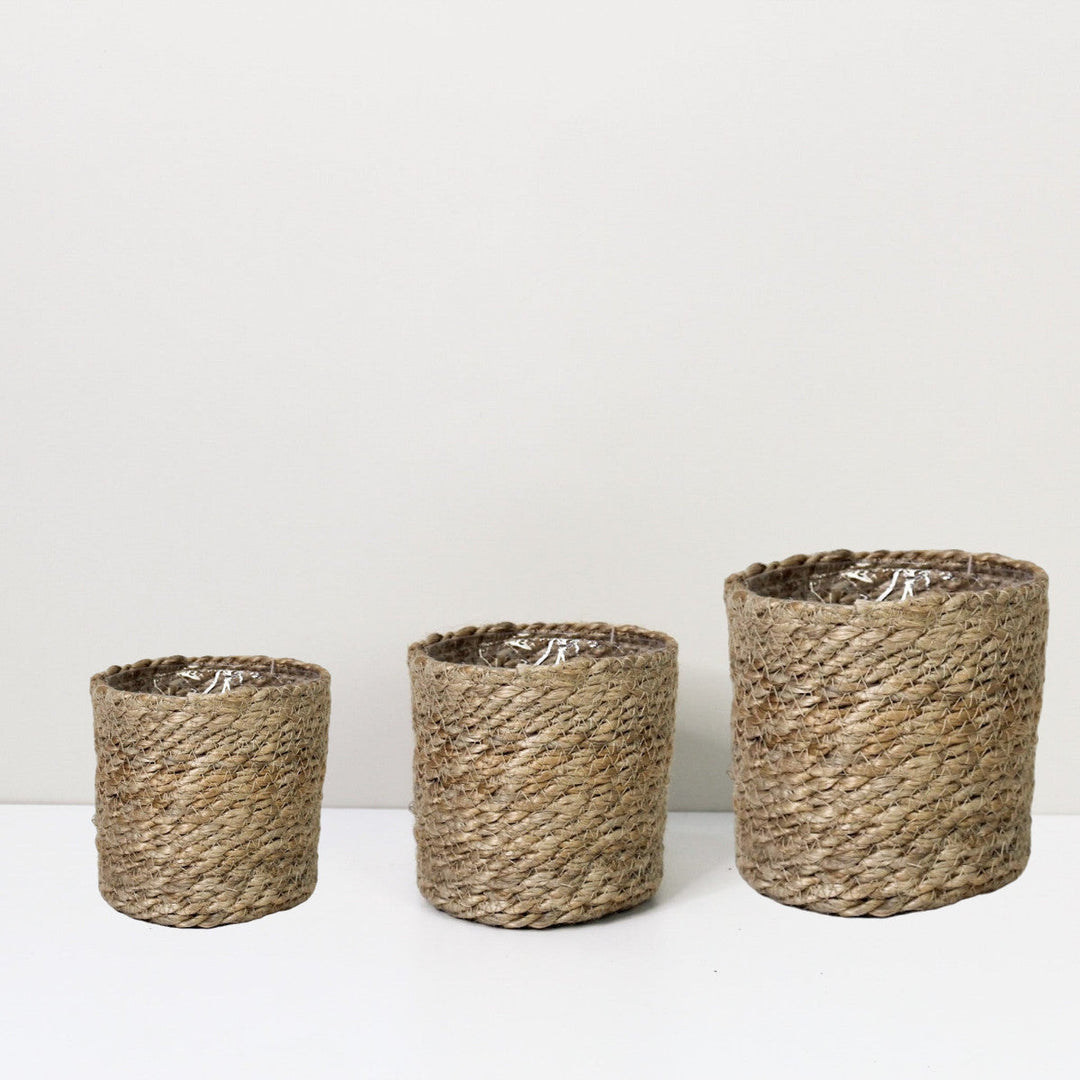 Korb Set 4 - Creme Foliage Dreams