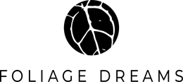 Foliage Dreams Logo schwarz mit Text