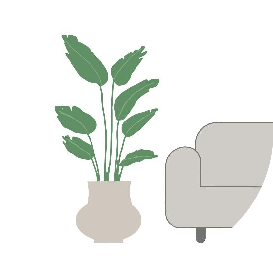 Wohnzimmer Pflanzen Kategorie Icon 