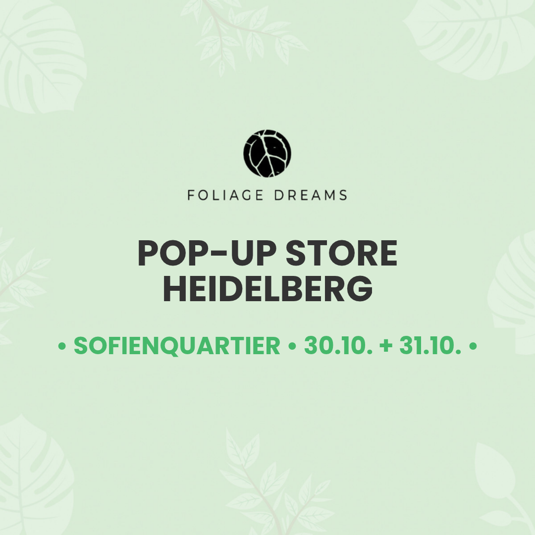 Pop-Up Store Heidelberg, Sofienquartier, 30.10. + 31.10.