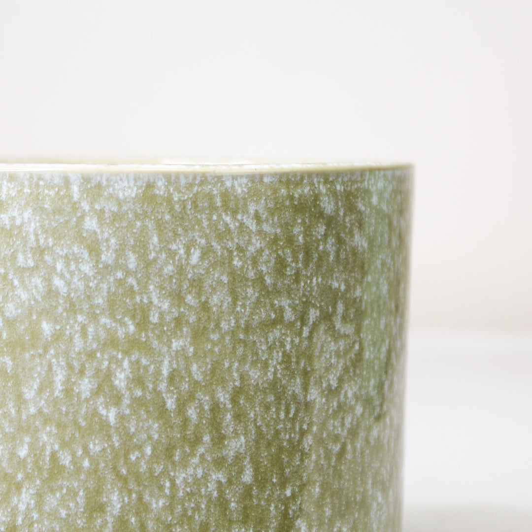 Übertopf Calma - Desert Glow | Premium Shine Glaze Foliage Dreams