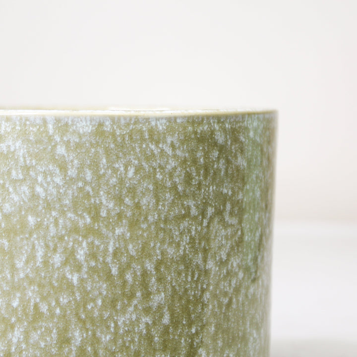 Übertopf Calma - Desert Glow | Premium Shine Glaze Foliage Dreams