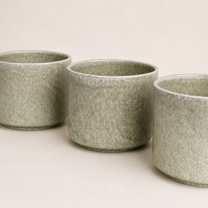 Übertopf Calma - Desert | Premium Shine Glaze Foliage Dreams