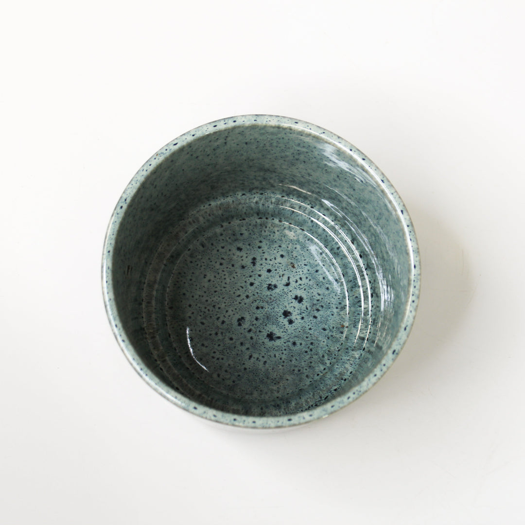 Übertopf Calma – Ocean Mist | Premium Shine Glaze Foliage Dreams