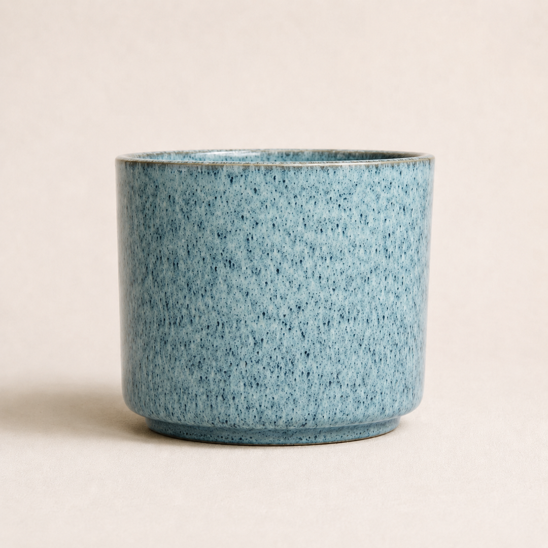 Übertopf Calma – Ocean | Premium Shine Glaze Foliage Dreams