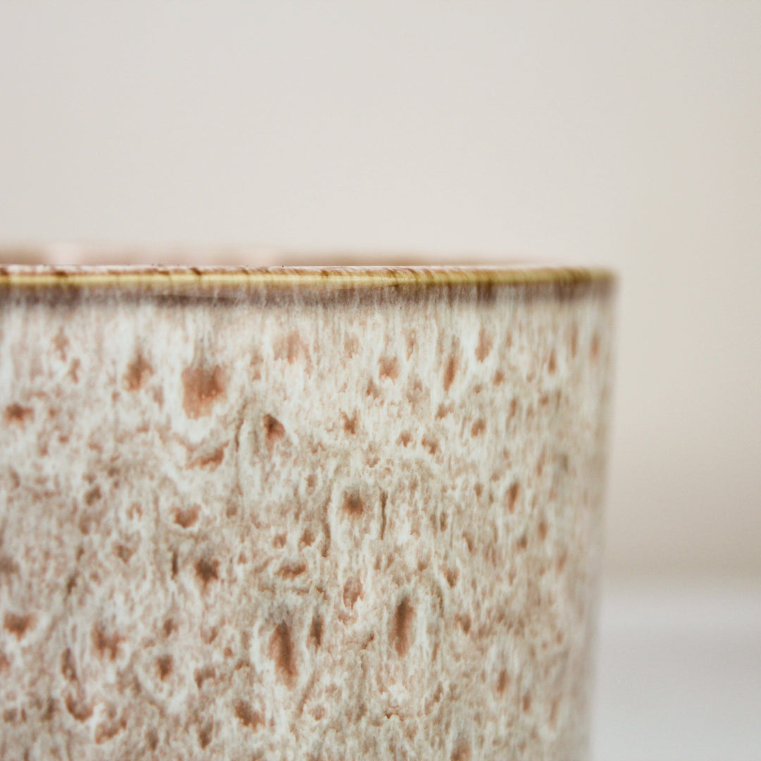Übertopf Calma - Rose Dune | Premium Shine Glaze Foliage Dreams