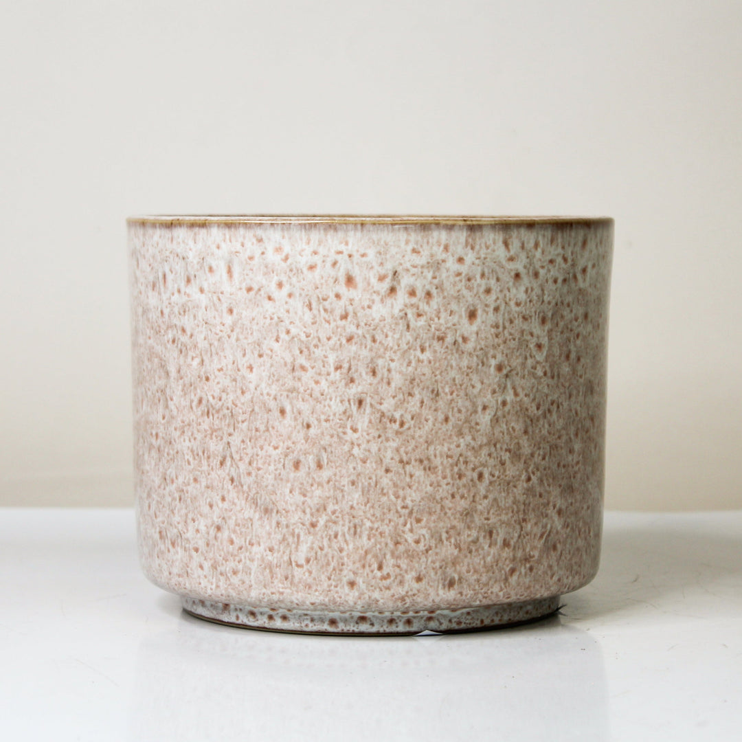 Übertopf Calma - Rose Dune | Premium Shine Glaze Foliage Dreams
