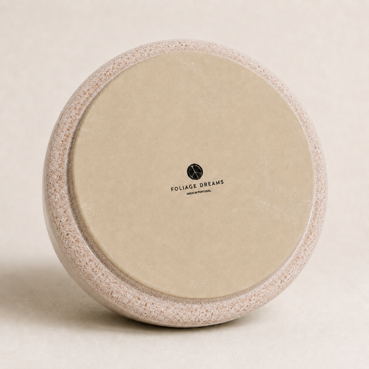 Übertopf Calma - Rose | Premium Shine Glaze Foliage Dreams