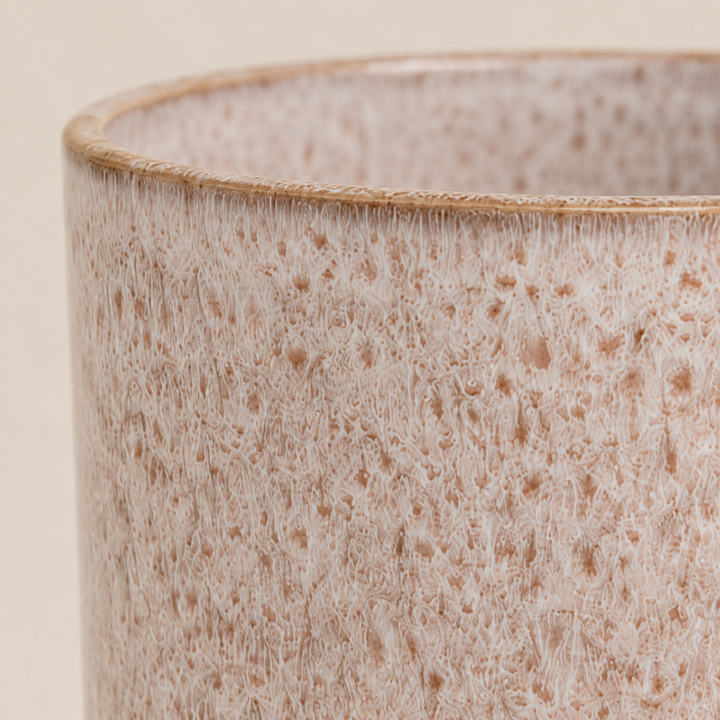 Übertopf Calma - Rose | Premium Shine Glaze Foliage Dreams