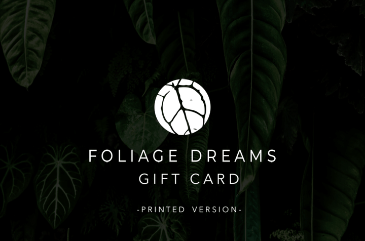 Foliage Dreams Geschenkgutschein - Druckversion Foliage Dreams